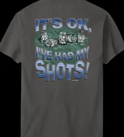 Big Dogs Food & Drink|Humor|Had My Shots T-Shirt