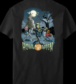 Big Dogs Humor|Parody|Howl-O-Ween T-Shirt