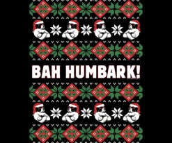 Big Dogs Holiday|Logo Tees|Humbark Holiday Pattern T-Shirt