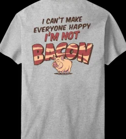Big Dogs Food & Drink|Humor|I Am Not Bacon T-Shirt