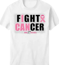 Women Big Dogs Women's Tees|I Can Fight! Pink Ribbon T-Shirt