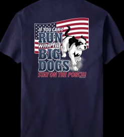 Big Dogs Patriotic|If You Can Not Run Patriotic T-Shirt
