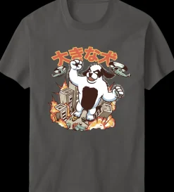 Big Dogs Humor|Kaiju Dog T-shirt