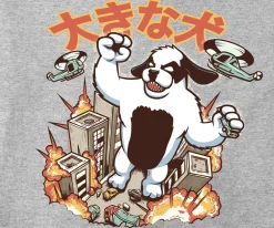 Big Dogs Humor|Parody|Kaiju Dog T-shirt