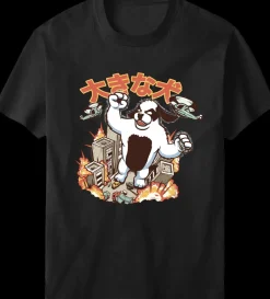 Big Dogs Humor|Kaiju Dog T-shirt