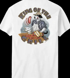 Big Dogs Food & Drink|King Of The Grill BBQ Dogs T-Shirt