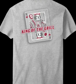 Big Dogs Food & Drink|King Of The Grill Card T-Shirt