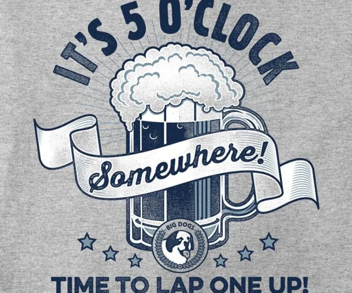 Big Dogs Food & Drink|Lap It Up T-Shirt