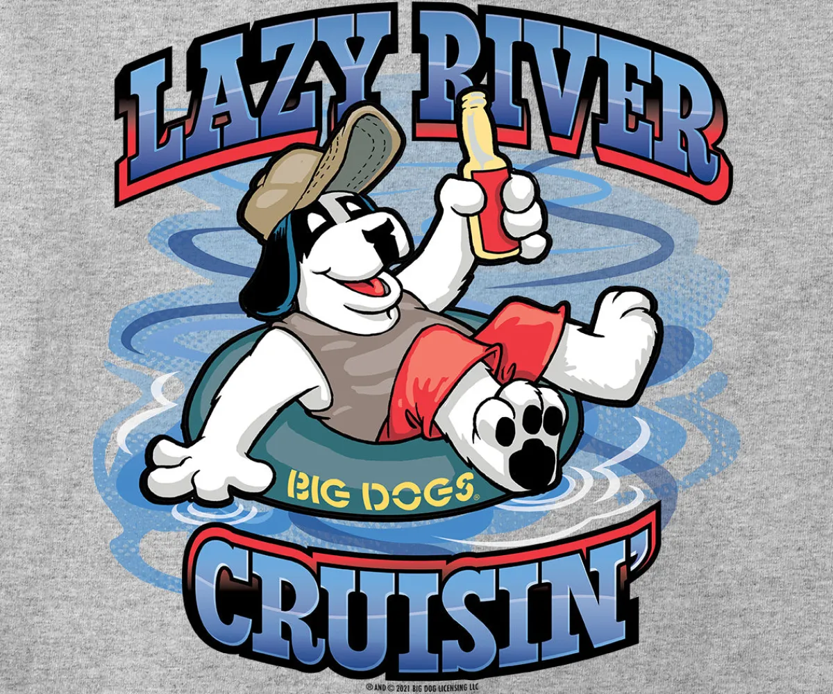 Big Dogs Food & Drink|Hobby|Lazy River T-shirt