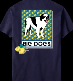 Big Dogs Logo Tees|Lemon Dog T-shirt