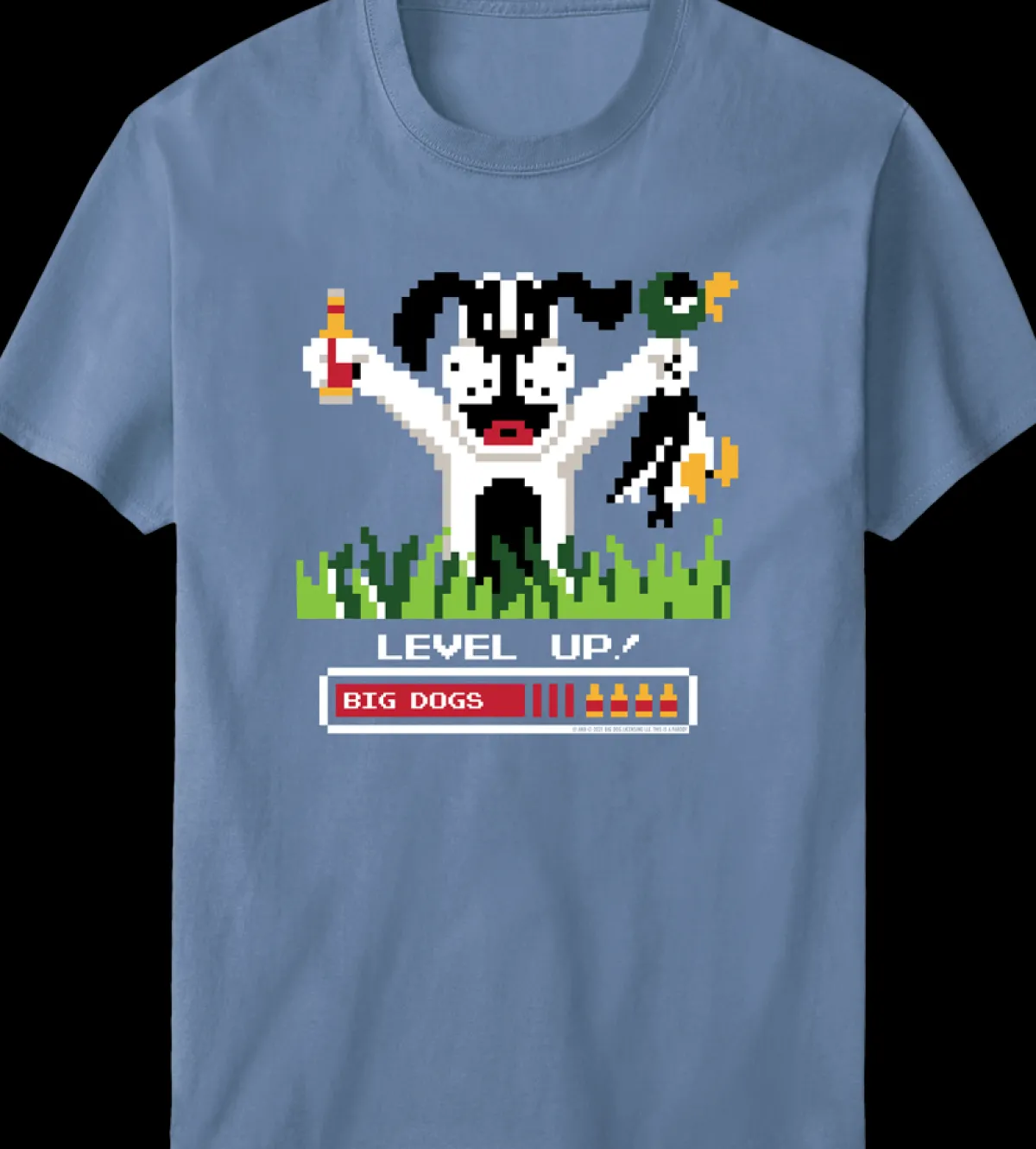 Big Dogs Food & Drink|Hobby|Level Up T-Shirt