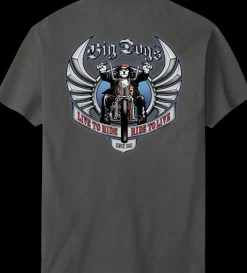 Big Dogs Hobby|Live To Ride T-Shirt