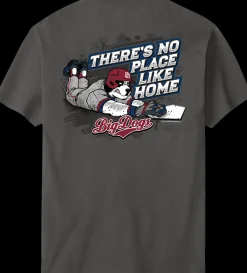 Big Dogs Sports|Baseball|No Place Like Home T-Shirt