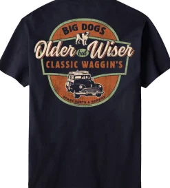 Big Dogs Hobby|Big Attitude|Older But Wiser T-Shirt