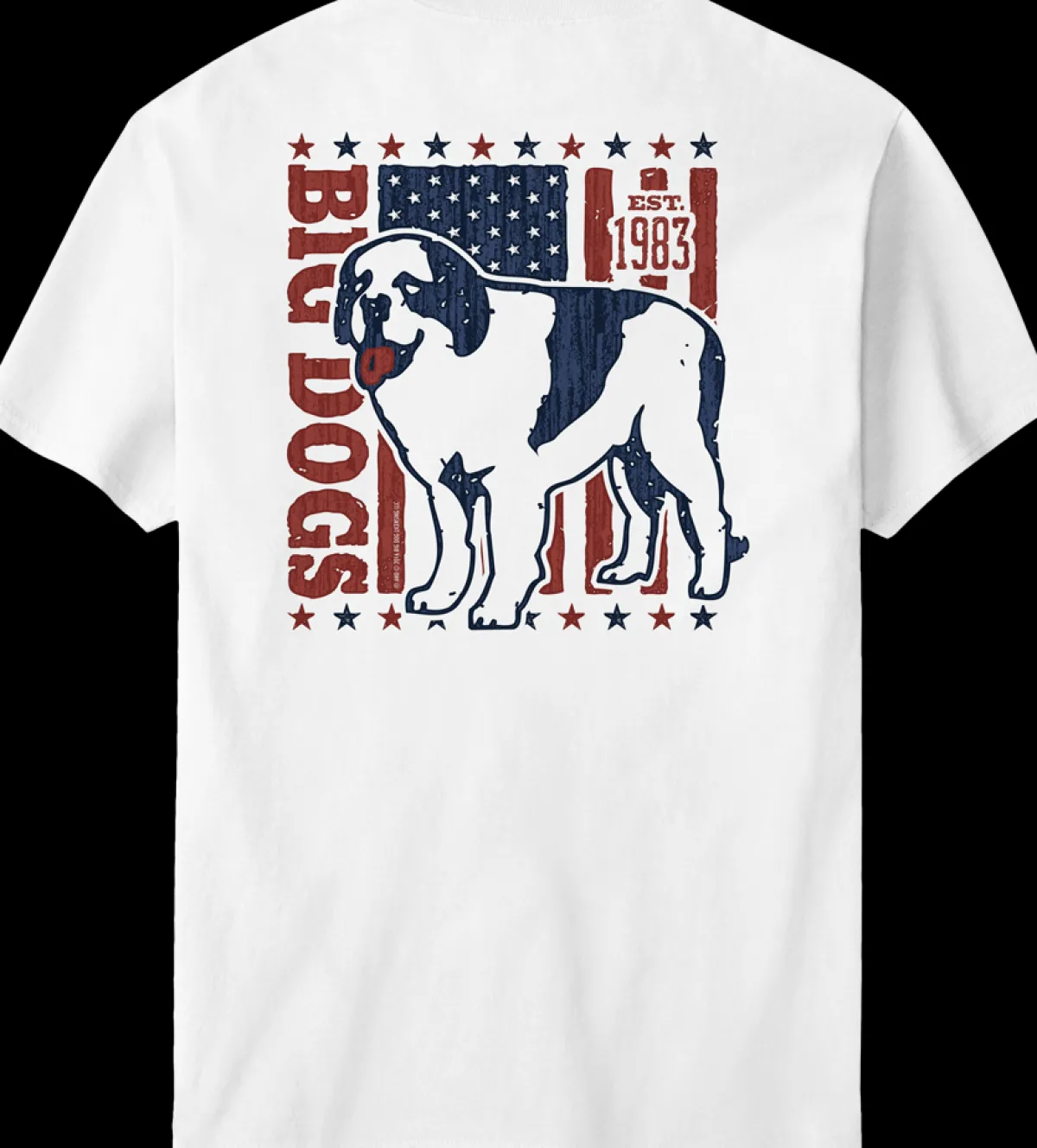 Big Dogs Patriotic|Patriotic Dog T-Shirt