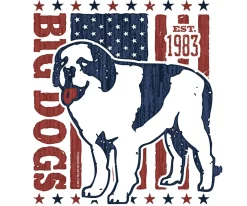 Big Dogs Patriotic|Patriotic Dog T-Shirt