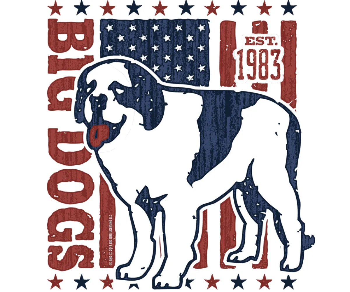 Big Dogs Patriotic|Patriotic Dog T-Shirt