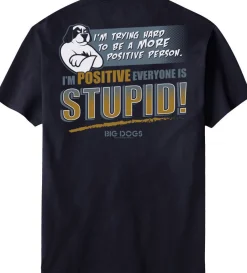 Big Dogs Big Attitude|Positive Person T-Shirt
