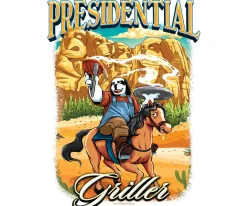 Big Dogs Food & Drink|Presidential Griller T-shirt