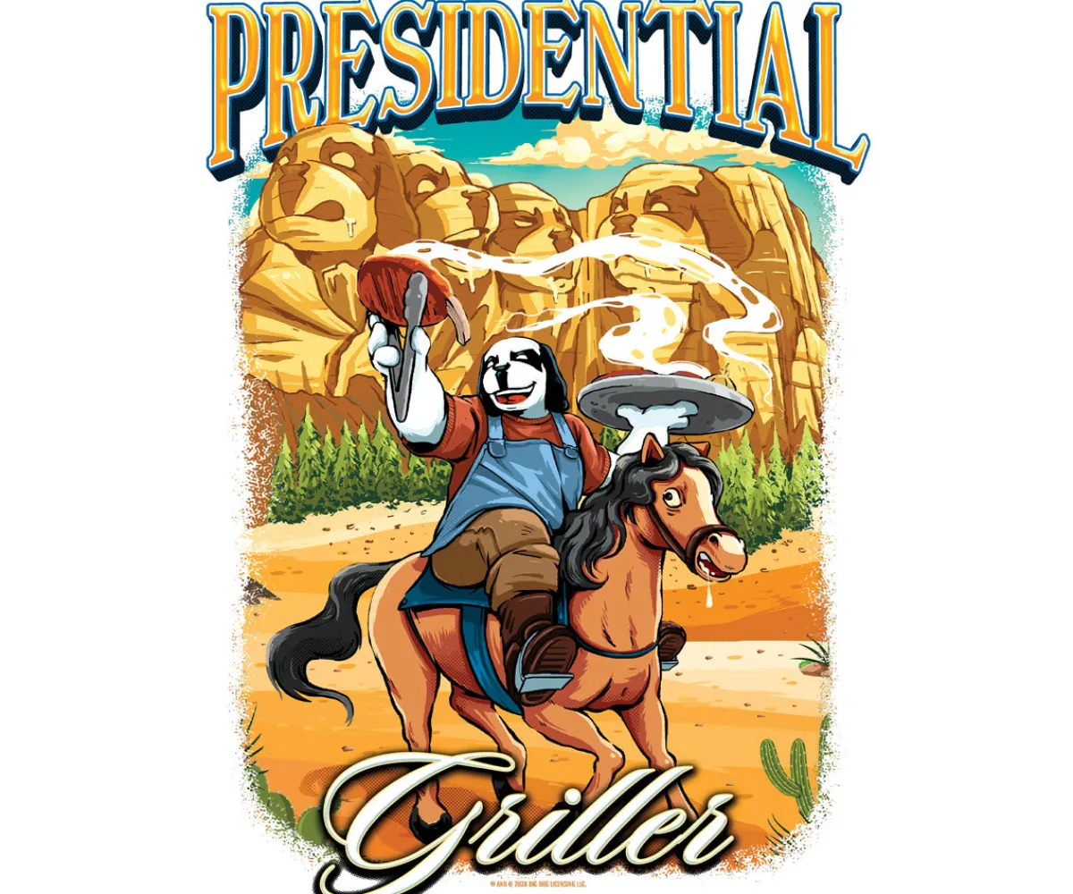 Big Dogs Food & Drink|Presidential Griller T-shirt