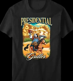 Big Dogs Patriotic|Food & Drink|Presidential Griller T-shirt