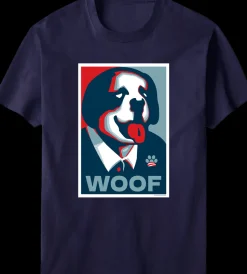Big Dogs Patriotic|Presidential Woof T-shirt