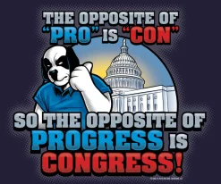 Big Dogs Humor|Pro Vs Con T-Shirt
