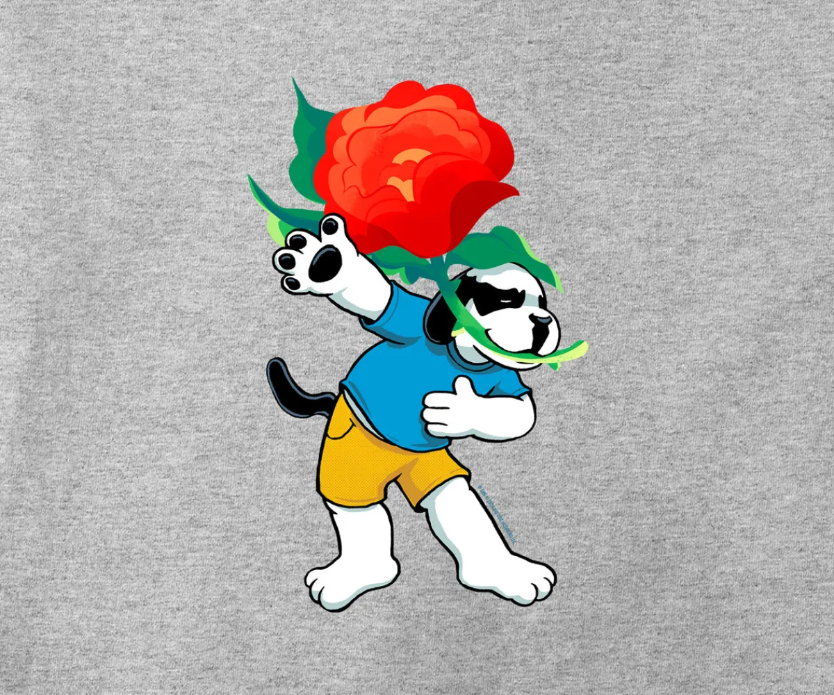 Women Big Dogs Women's Tees|Rose Dog T-shirt