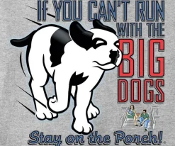 Big Dogs Logo Tees|Big Attitude|Run With The T-Shirt