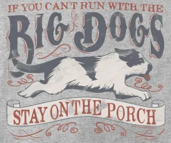 Big Dogs Long Sleeve Tees|Run With Vintage Long Sleeve T-shirt