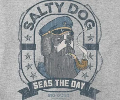 Big Dogs Hobby|Humor|Salty Dog T-Shirt