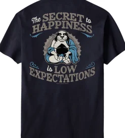 Big Dogs Humor|Secret To Happiness T-Shirt