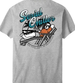 Big Dogs Dept Of Relaxation|Serial Chiller T-Shirt