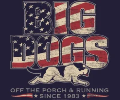Big Dogs Long Sleeve Tees|SNS Off The Porch Long Sleeve T-Shirt