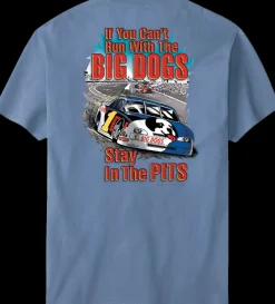 Big Dogs Sports|Logo Tees|Stay In The Pits Stock Car T-Shirt