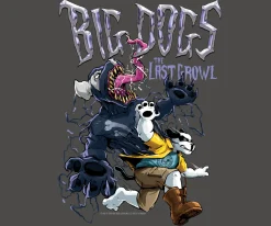 Big Dogs Parody|The Last Growl T-shirt