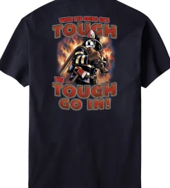 Big Dogs Occupation|Tough Go In Fireman T-Shirt