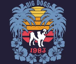 Big Dogs Logo Tees|Tropical 83 T-Shirt