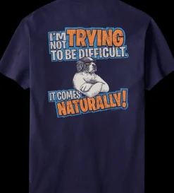 Big Dogs Big Attitude|Trying To Be Difficult T-shirt