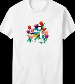 Women Big Dogs Women's Tees|Tulip Dog T-shirt