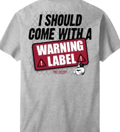 Big Dogs Humor|Warning Label T-Shirt
