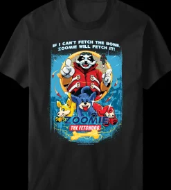 Big Dogs Parody|Zoomie The Fetchdog T-shirt
